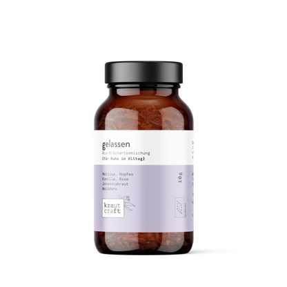 gelassen Bio-Kräuterteemischung {für Ruhe im Alltag}