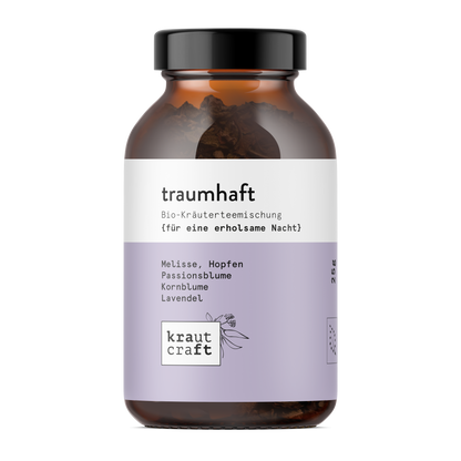 traumhaft Bio-Kräuterteemischung {Gute Nacht Tee}