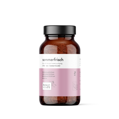 sommerfrisch Bio-Kräuterteemischung {für den Sommerkick}
