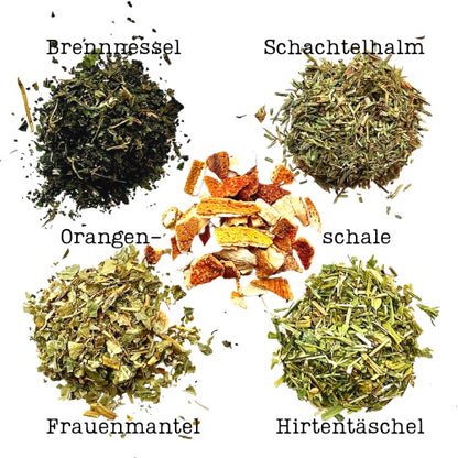 knackig Bio-Kräuterteemischung {fühl dich wohl in deiner Haut}